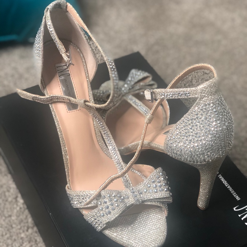 INC Brand New Blinged Out Heel